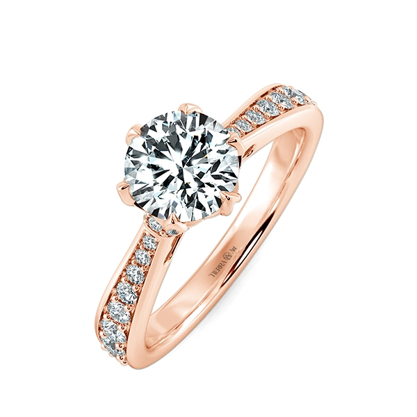 Nhẫn đính hôn Kim cương Solitaire Be Mine NCH9921 3